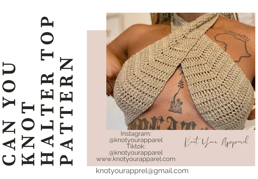 Can You Knot Halter Top Pattern