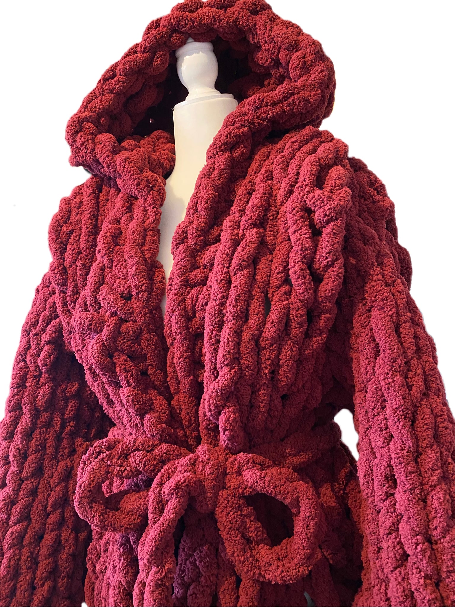 Hand Knit Chunky Robe – Knot Your Apparel